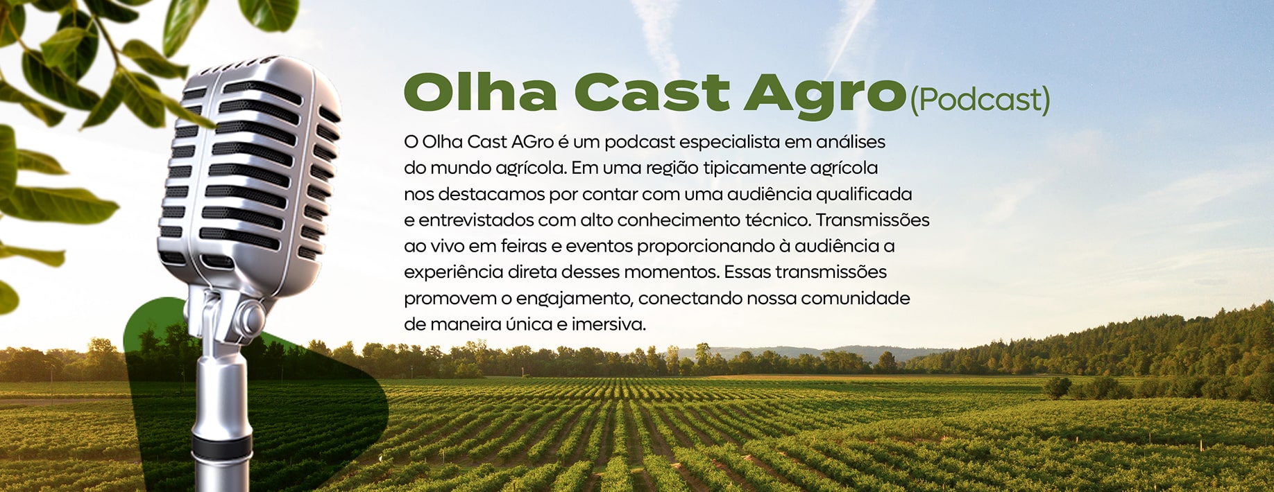 Olha o cast Agro(Podcast)